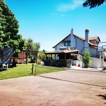 Βίλα Rural Private Pool, Bbq, Court ,20' Airport *