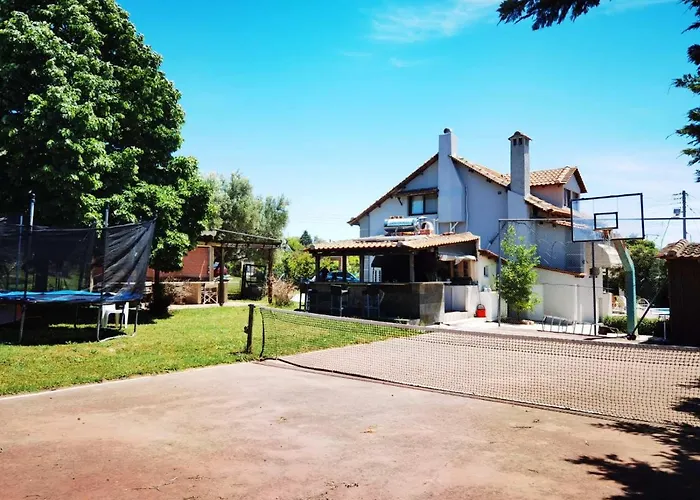 Villa Rural Private Pool, Bbq, Court ,20' Airport *